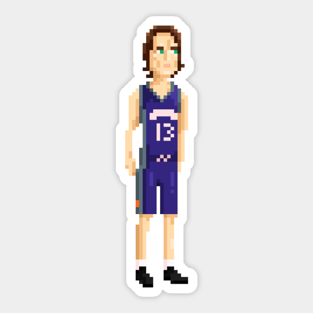 NashSuns Sticker by PixelFaces